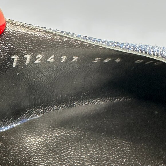 Gucci Crystal GG Monogram Demi Slingback Pumps Kitten Heels Sandals Shoes - Picture 14 of 16